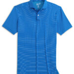 Johnnie-O Beau Performance Polo in Palisades Blue