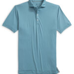 Johnnie-O Birdie Performance Polo in Carbon Fiber