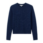 Johnnie-O Corinne Women’s Cashmere Crew in Navy