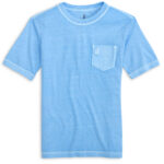 Johnnie-O Dale 2.0 Youth Tee in Maliblu