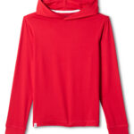 Johnnie-O Durant Youth Performance Tee in Crimson