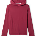 Johnnie-O Durant Youth Performance Tee in Maroon 1
