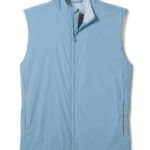 Johnnie-O Flex Stretch Vest in Carbon Fiber