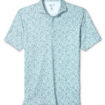 Johnnie-O Gridiron Performance Polo in Midnight Green