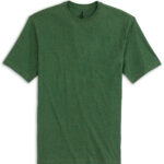 Johnnie-O Heathered Spencer Polo in Green 1