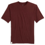 Johnnie-O Heathered Spencer Polo in Maroon 1
