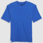 Johnnie-O Heathered Spencer Polo in Palisades Blue