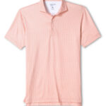 Johnnie-O Hex Performance Polo in Burnt Orange 2