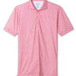 Johnnie-O Hex Performance Polo in Red 1