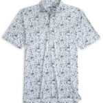 Johnnie-O Hoop There It Is Performance Polo in Black