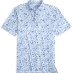 Johnnie-O Hoop There It Is Performance Polo in Royal 2
