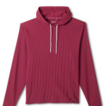 Johnnie-O Hoppin Performance Hoodie in Maroon 1