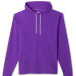Johnnie-O Hoppin Performance Hoodie in Purple 1