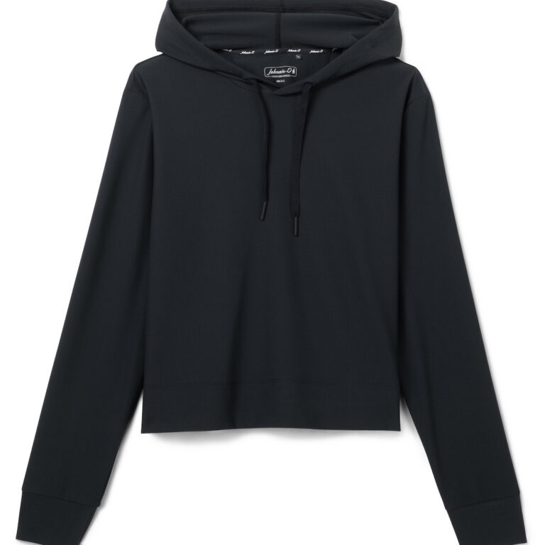 Johnnie-O Hoppin Women's Hoodie in Black