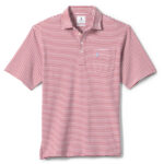 Johnnie-O Jacks Stripe Polo in Bronco