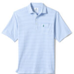 Johnnie-O Jacks Stripe Polo in Vista