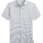 Johnnie-O Lyndonn Striped Polo in Eclipse