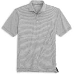 Johnnie-O Lyndonn Youth Polo in Charcoal