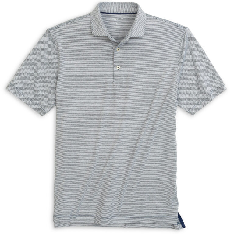 Johnnie-O Lyndonn Youth Polo in Heather Twilight