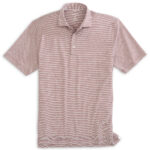 Johnnie-O Lyndonn Youth Polo in Maroon 1