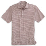 Johnnie-O Lyndonn Youth Polo in Maroon 3