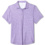 Johnnie-O Maxine Women’s Polo in Purple 1