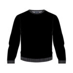 Johnnie-O Penny Women’s Crewneck Sweatshirt in Black