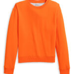Johnnie-O Penny Women’s Crewneck Sweatshirt in Orange 3
