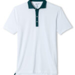 Johnnie-O Ramos Performance Polo in Midnight Green