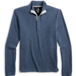 Johnnie-O Ransel Snap Pullover in Navy