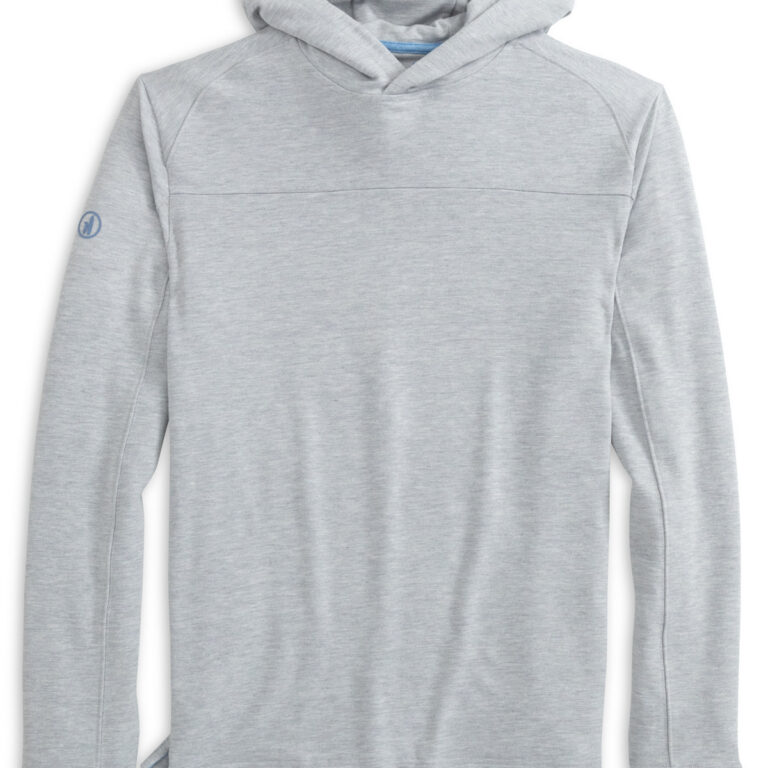 Johnnie-O Remmy French Terry Hoodie in Seal