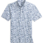 Johnnie-O Slap Shot Performance Polo in Midnight Navy