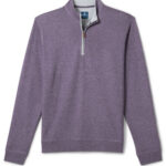 Johnnie-O Sully Junior Quarter-Zip in Huckleberry