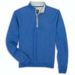 Johnnie-O Sully Junior Quarter-Zip in Royal 2