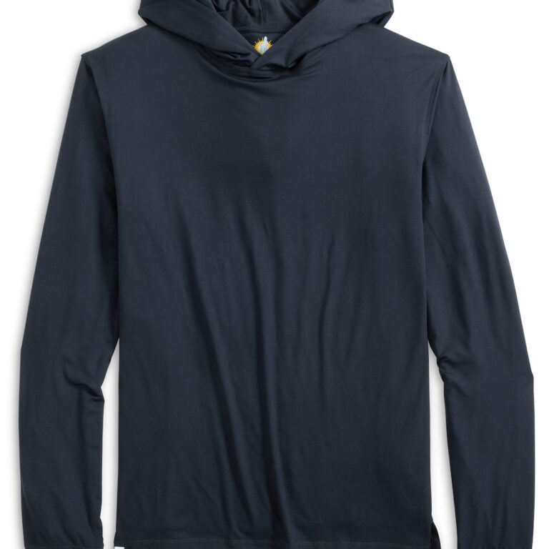 Johnnie-O Talon Lightweight Hoodie in Black