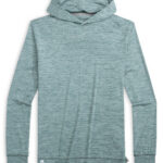 Johnnie-O Talon Lightweight Hoodie in Midnight Green