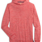Johnnie-O Talon Lightweight Hoodie in Red 1