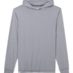 Johnnie-O Talon Lightweight Hoodie in Thunder