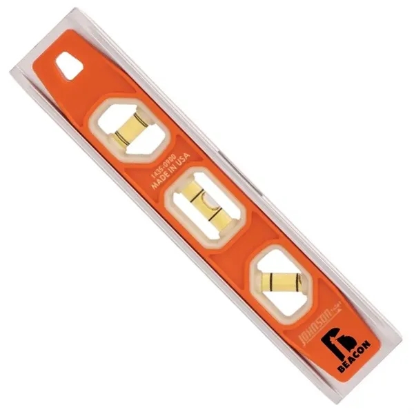 Johnson® 9" Magnetic Glo-View® Torpedo Level