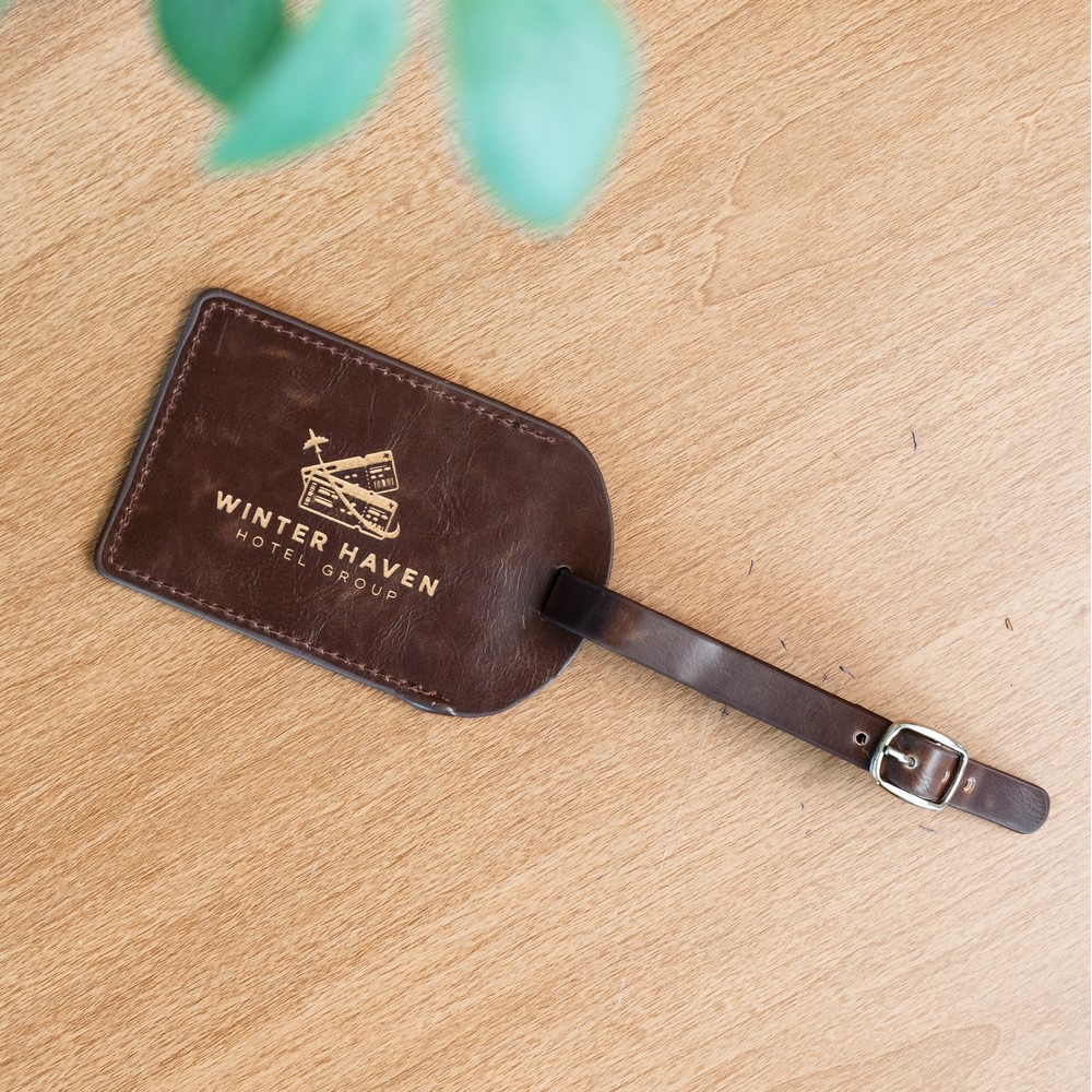 Luggage Tag – Brown