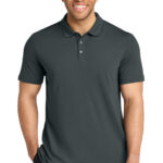 Mercer+Mettle Stretch Pique Polo in Storm Grey