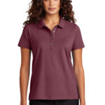 Mercer+Mettle Women’s Stretch Pique Polo in Rosewood