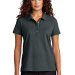 Mercer+Mettle Women’s Stretch Pique Polo in Storm Grey