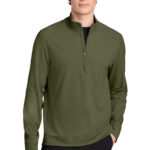 MiiR Kivu 1/4-Zip in Forest Moss