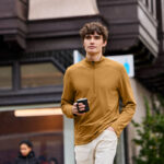 MiiR Kivu 1/4-Zip in use