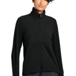 MiiR Women’s Kivu Hybrid Full-Zip Jacket in Pitch Black