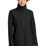 MiiR Women’s Nozawa Full-Zip Soft Shell in Pitch Black