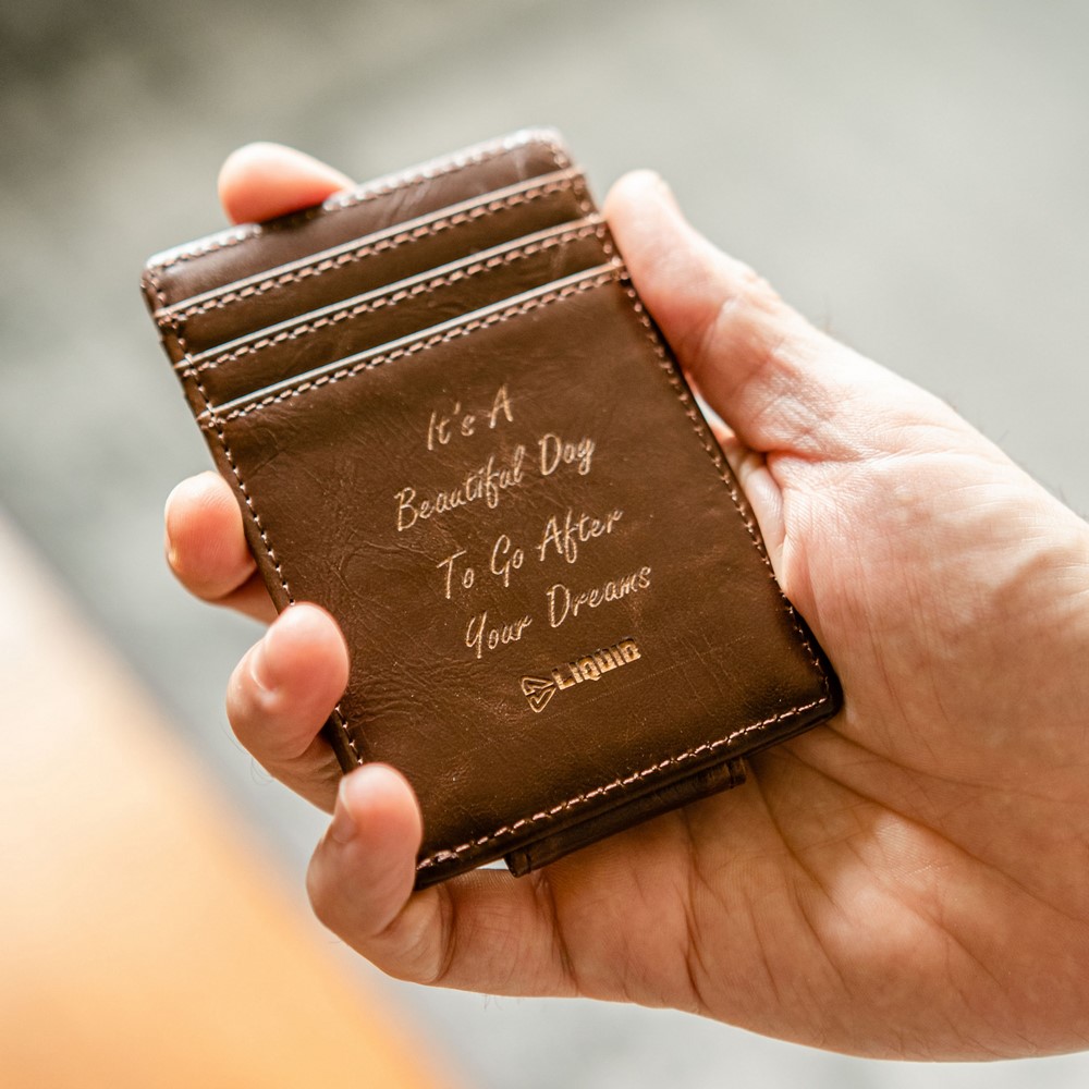 Money Clip – Brown