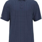Original Penguin All-Over-Pete Printed Polo in Black Iris