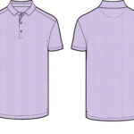Original Penguin All-Over-Pete Printed Polo in Lavender